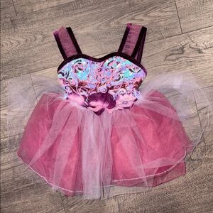 Floral Fantasy Kids Dance Costume